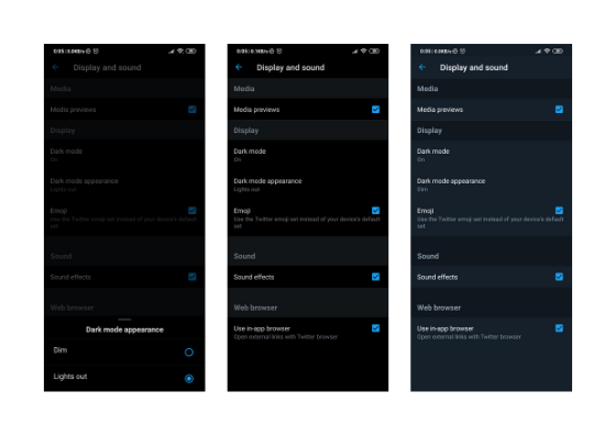 Twitter’s 'Light Out' Dark Mode Update for Alpha App Users